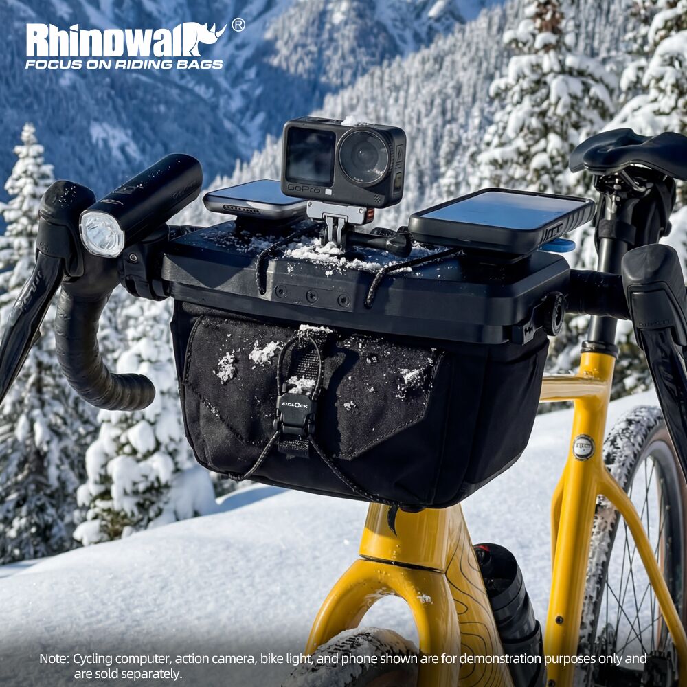 Mountain Biking Hip Pack - Rhinowalk 3.3L Bike Handlebar Bag Quick