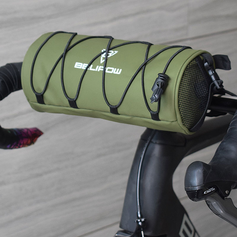 Mountain Biking Hip Pack - 2L/5LBike Handlebar Bag with Waterproof Rain