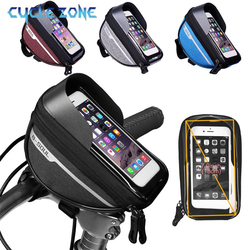 Mountain Bicycle Bag Touch Scr - đánh giá và giá Mountain Biking Hip Pack