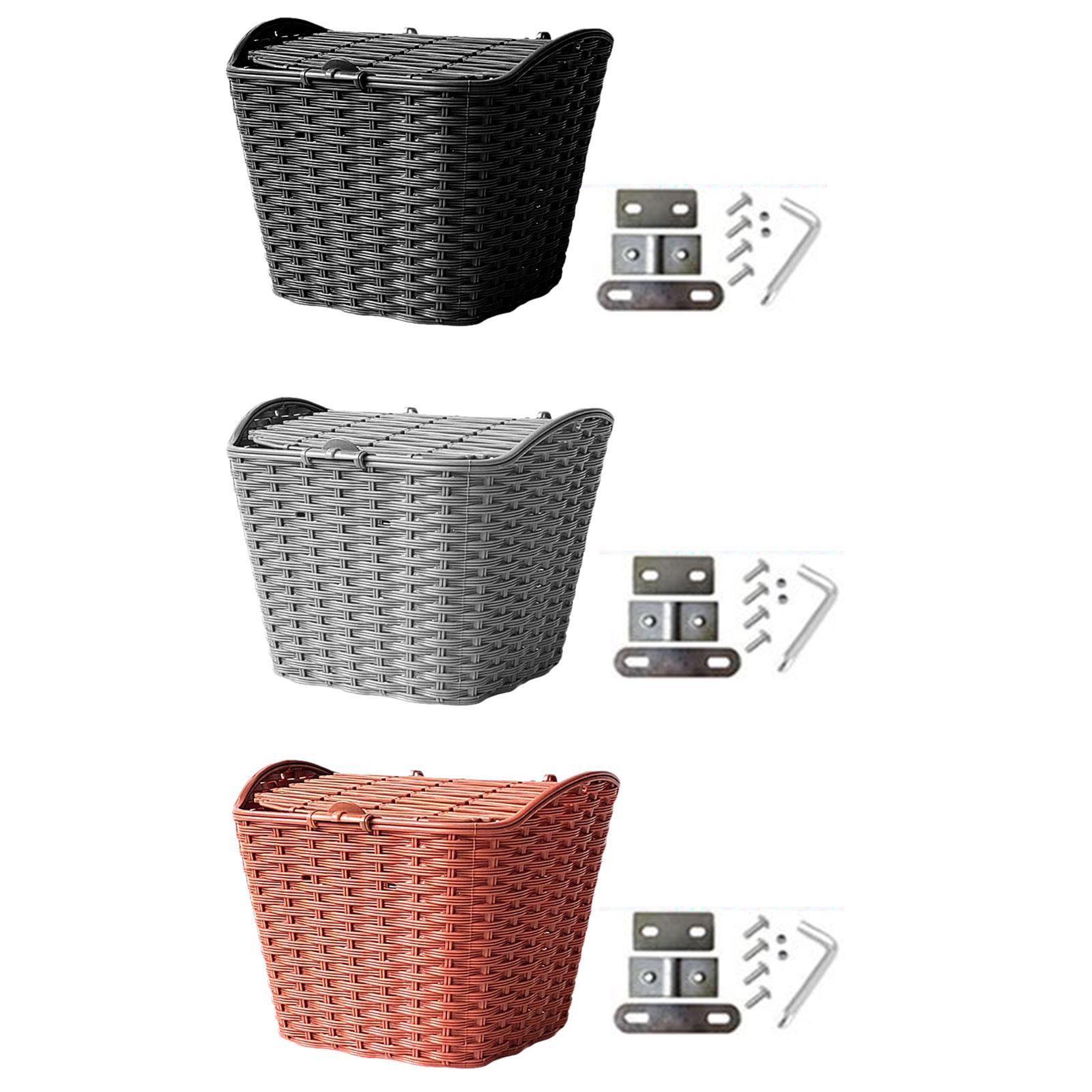 Bike Basket with Lid Sturdy Cy - đánh giá và giá Mountain Biking Books
