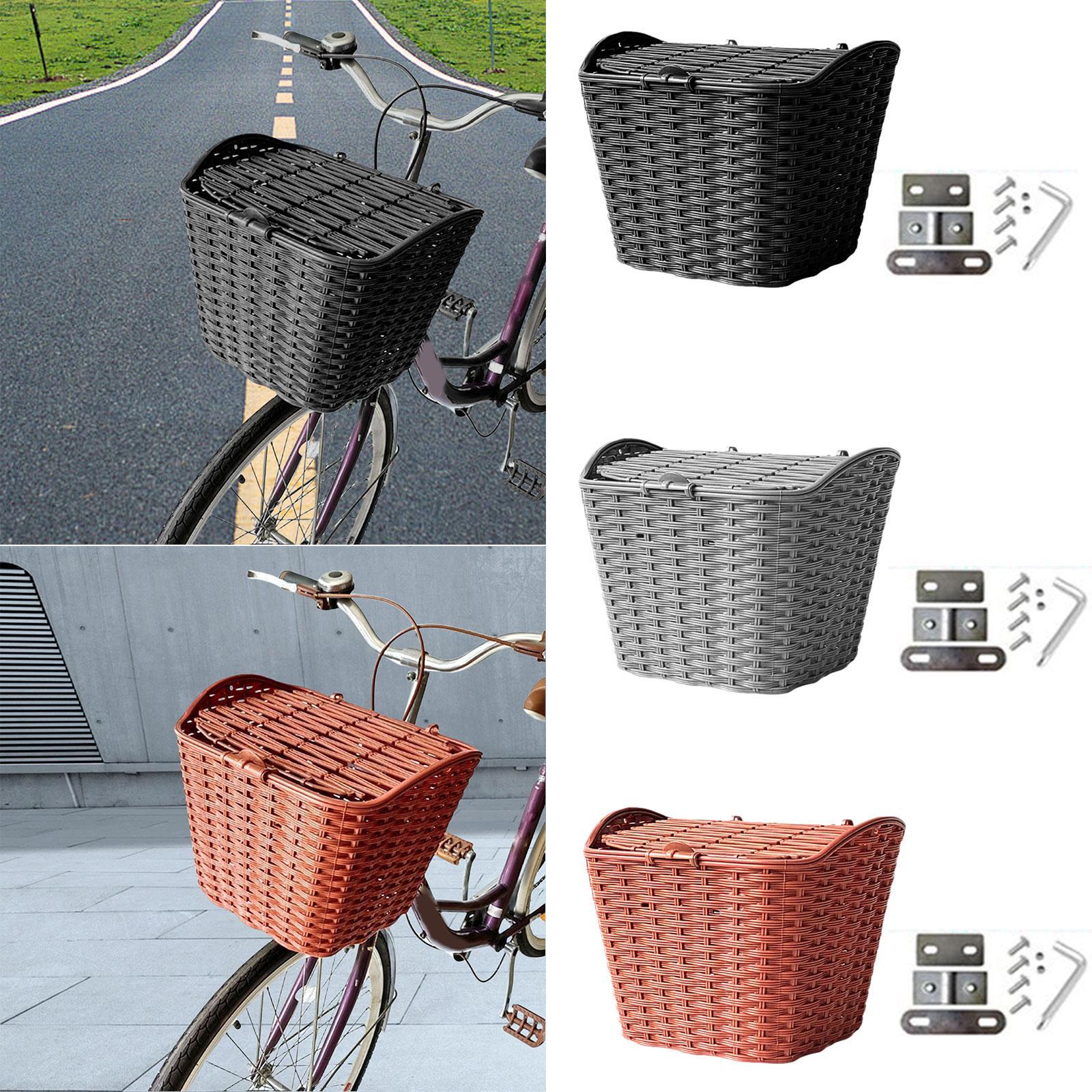 Bike Basket with Lid Sturdy Cy - đánh giá và giá Mountain Biking Books
