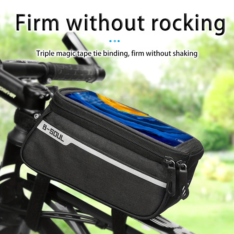 B-SOUL bicycle front beam bag, - đánh giá và giá Mountain Biking Hip Pack