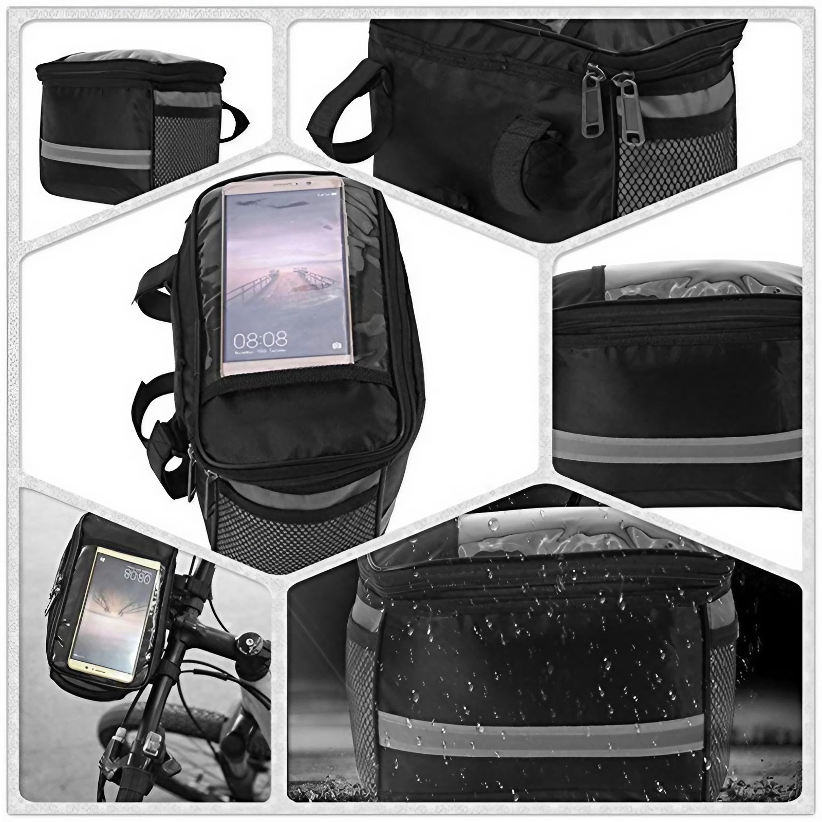 Waterproof Cycling Front Bag L - đánh giá và giá Mountain Biking Hip Pack