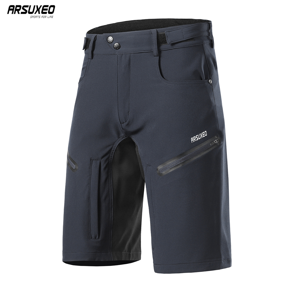 ARSUXEO Nam Quần Short Đạp Xe  - đánh giá và giá Mountain Biking Body Armour